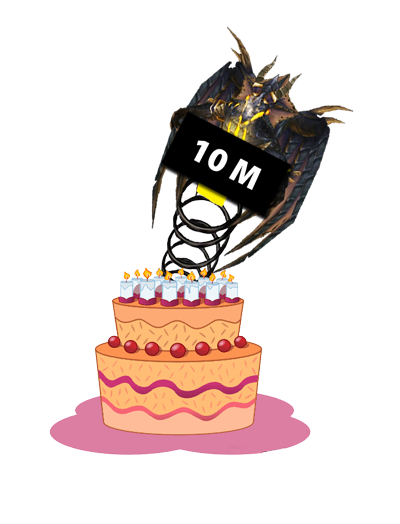10M cake